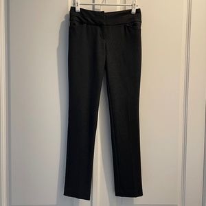 Express Editor Style Women’s Black/White Pinstripe Dress/Casual Pants